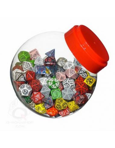 QW BOTE DE DADOS D4 D6 D8 D10 D12 D20 (150)