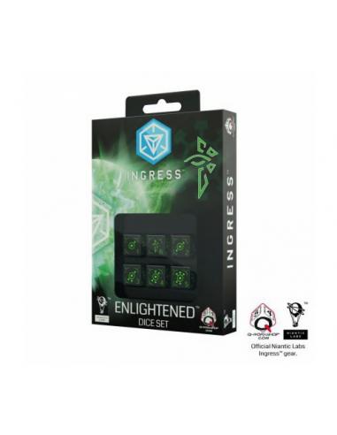 QW SET DADOS SEIS CARAS INGRESS: ILUMINADOS (6)
