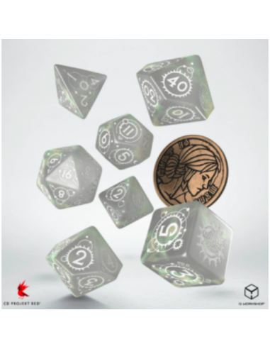 QW CAJA DADOS + MONEDA THE WITCHER CIRI LADY (7)