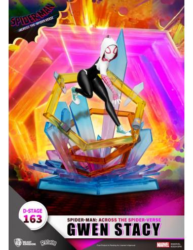 Marvel D-Stage PVC Diorama Spider-Man: Across the Spider-Verse Gwen Stacy 15 cm