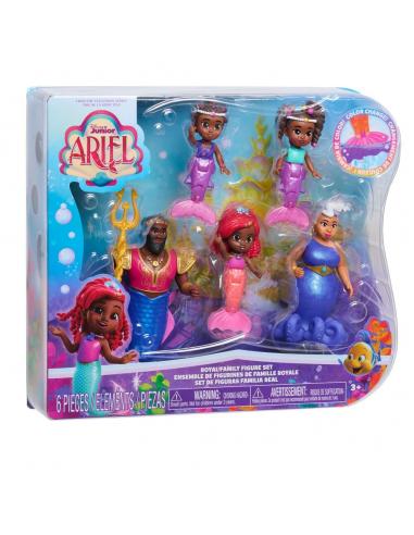Blister 5 figuras Royal Family Ariel Disney