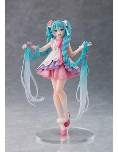 Hatsune Miku Estatua PVC Hatsune Miku Wonderland Rapuinzel Ver. 18 cm