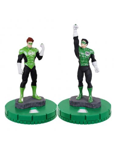 DC Comics HeroClix: Notorious Play at Home Kit - Hal Jordan y Kyle Rayner