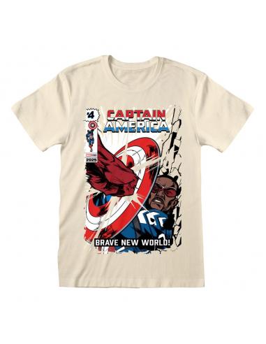 Captain America Brave New World Camiseta Impact talla S