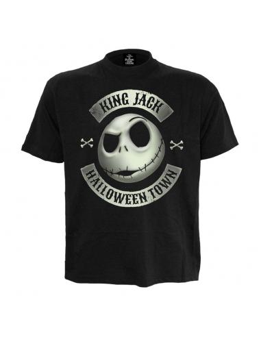 Pesadilla antes de Navidad Camiseta Jack Crest talla XL
