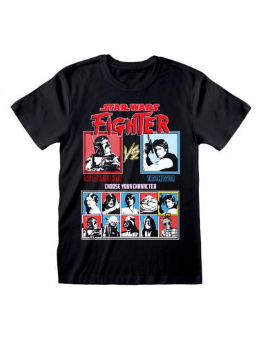 Star Wars Camiseta Vs Screen Black talla S