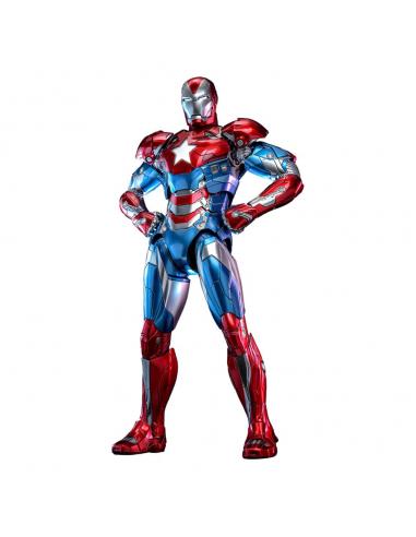 Marvel Figura Diecast Comic Masterpiece 1/6 Iron Patriot Hot Toys Exclusive 32 cm