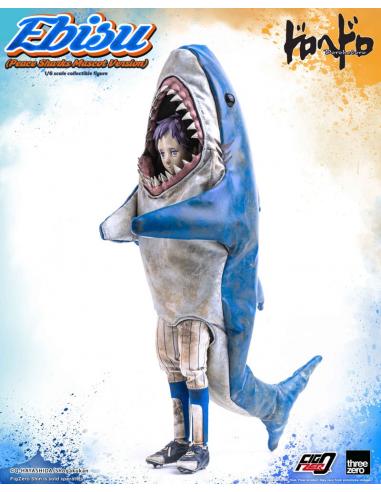 Dorohedoro Figura FigZero 1/6 Ebisu Peace Sharks Mascot Ver. 24 cm