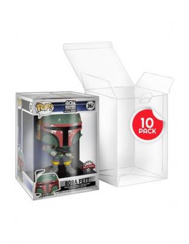 10 X PROTECTOR PET 0.35 MM FIGURAS ESTANDAR FUNKO POP
