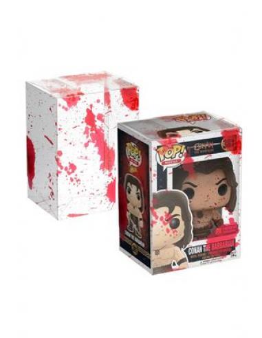 10 X PROTECTOR PET 0.40 MM EFECTO SANGRE FIGURAS ESTANDAR FUNKO POP