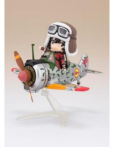 KYLIE & HAYABUSA SET 2 FIGURAS 13 CM THE KOTOBUKI SQUADRON IN THE WILDERNESS FIGUARTS MINI
