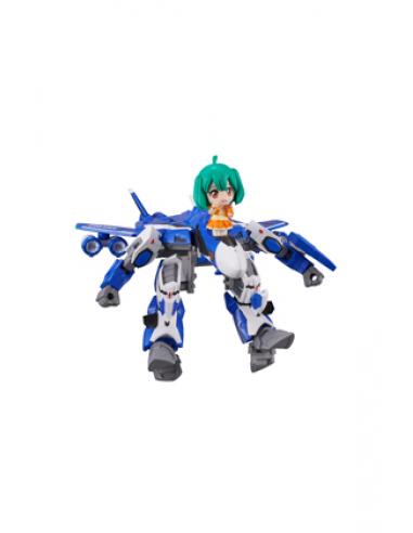 VF-25G MESSIAH VALKYRIE WITH RANKA FIGURA 10 CM MACROSS FRONTIER TINY SESSION