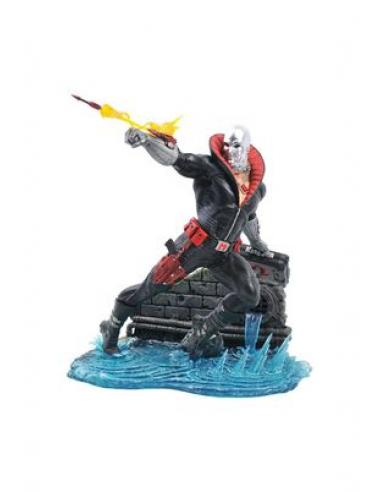 DESTRO DIORAMA 25 CM PVC G.I. JOE A REAL AMERICAN HERO GALLERY