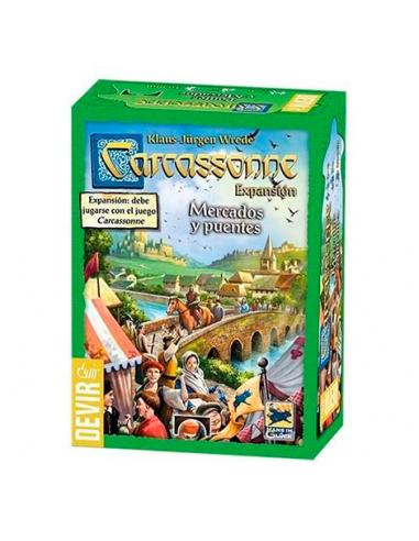 CARCASSONNE: MERCADOS Y PUENTES