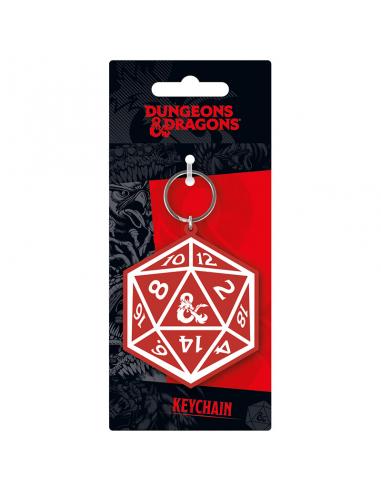 DUNGEONS & DRAGONS - LLAVERO DICE