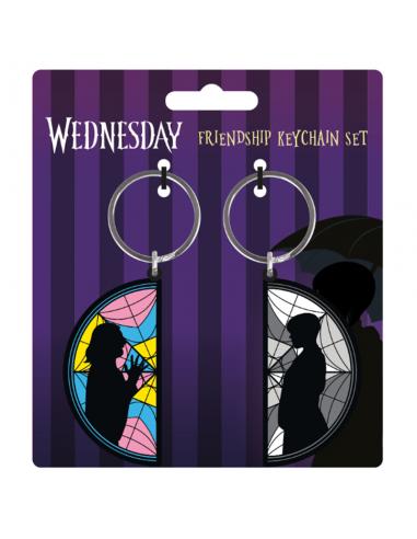MIÉRCOLES - LLAVERO WEDNESDAY ENID WINDOW 2 PIEZAS