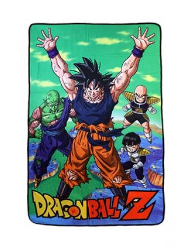 PERSONAJES EN NAMEK DBZ MANTA POLAR 100x150 CM DRAGON BALL