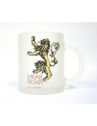 LANNISTER TAZA VIDRIO TRANSLUCIDA GAME OF THRONES