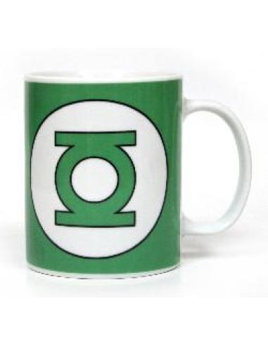 LOGO GREEN LANTERN DC TAZA CERAMICA DC COMICS