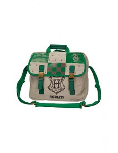 BOLSA TELA CANVAS SLYTHERIN HARRY POTTER