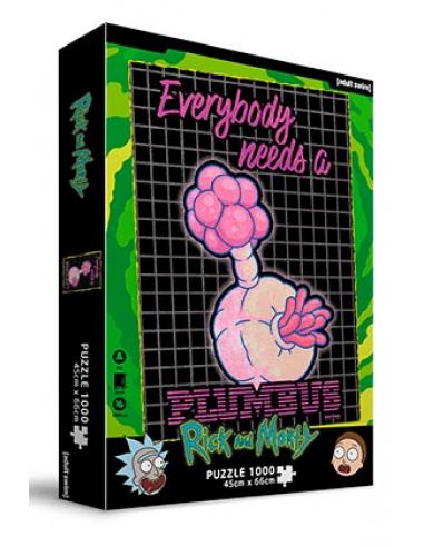 PUZLE 1000 PLUMBUS RICK Y MORTY
