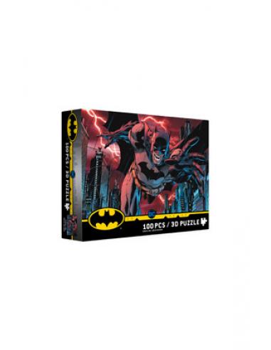 PUZLE 100 EFECTO 3D BATMAN CIUDAD UNIVERSO DC