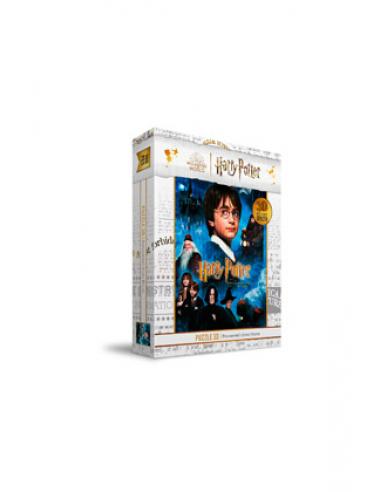 PUZLE 100 EFECTO 3D POSTER PIEDRA FILOSOFAL HARRY POTTER