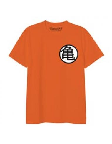 KAME SCHOOL KANJI TALLA M CAMISETA NARANJA CHICO DRAGON BALL