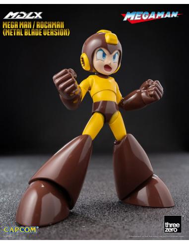 Mega Man Figura MDLX Mega Man / Rockman (Metal Blade Version) 10 cm