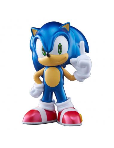 Sonic The Hedgehog Figura vinilo Sofbi Sonic Metallic Ver. 15 cm