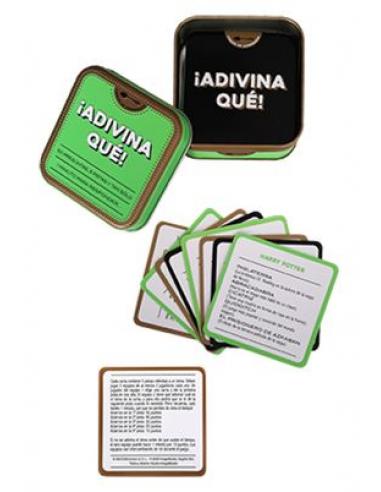 JUEGOS DE SOBREMESA: ¡ADIVINA QUE!