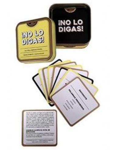 JUEGOS DE SOBREMESA: ¡NO LO DIGAS!