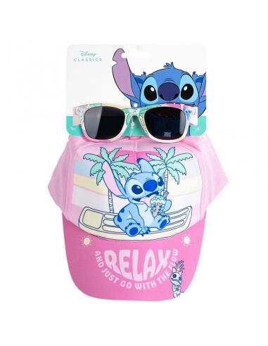 Set gorra + gafas sol Stitch Disney