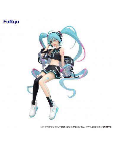 Hatsune Miku Estatua PVC Noodle Stopper Neon Cyber 16 cm