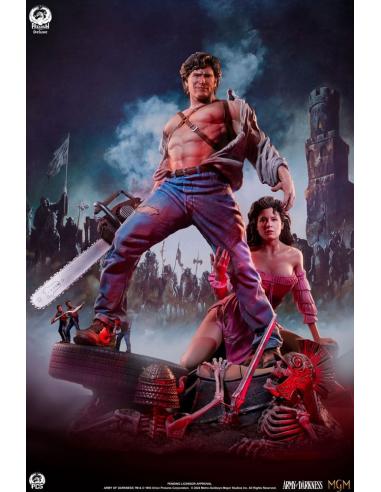 Army of Darkness Estatua Premier Series 1/4 Ash Deluxe Edition 53 cm