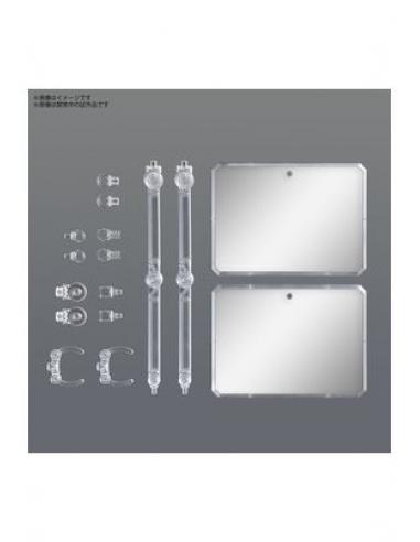 ACTION BASE 7 CLEAR COLOR MIRROR STICKERS SET