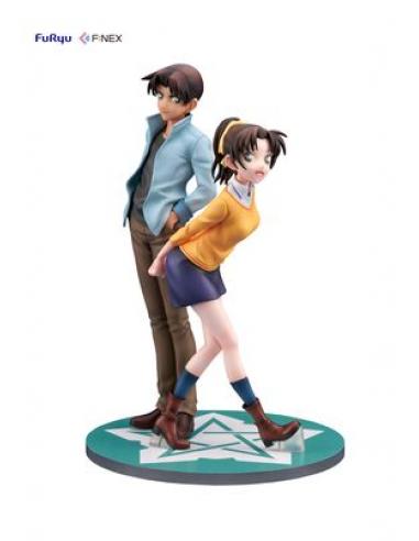 HEIJI HATTORI & KAZUHA TOYAMA STATUE 26 CM DETECTIVE CONAN 1/7 SCALE