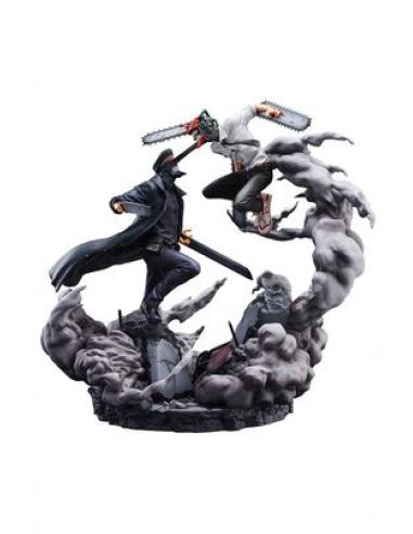 CHAINSAW MAN VS SAMURAI SWORD STATUE 26 CM CHAINSAW MAN 1/7 SCALE