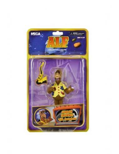 GORDON SHUMWAY WITH SAXOPHONE SCALE ACTION FIG. 15 CM ALF TOONY CLASSIC