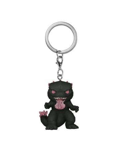 Godzilla vs. Kong 2 Llaveros Pocket POP! Vinyl Godzilla 4 cm Expositor (12)