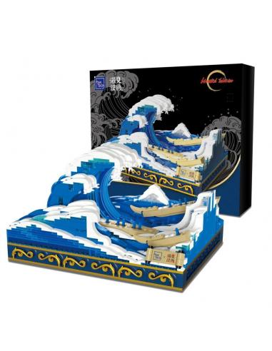 Kit Construccion Kanagawa Surfing 1946pzs