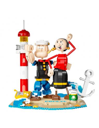 Kit Construccion Popeye &#38; Olivia Popeye 1500pzs