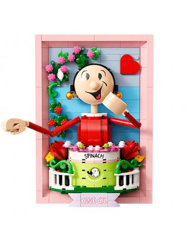 Kit Construccion Olivia Popeye 348pzs