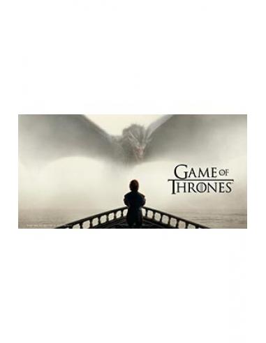 TYRION Y DRAGON POSTER DE VIDRIO GAME OF THRONES