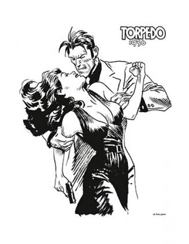 TORPEDO BOMBSHELL POSTER DE VIDRIO TORPEDO 30x40 CM