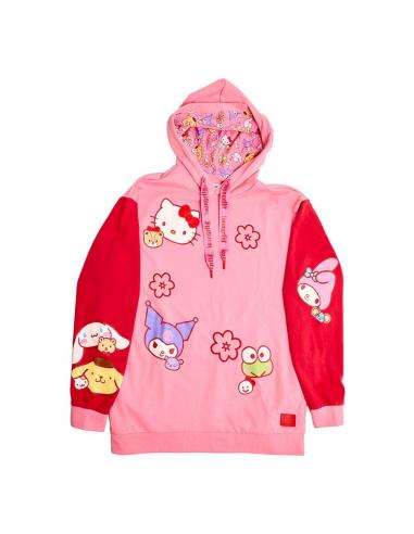 Sanrio by Loungefly Sudadera Capucha Unisex Sanrio & Friends talla L