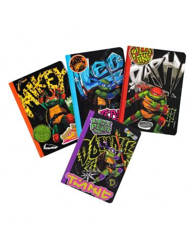 Tortugas Ninja Pack de 4 Blocs de notas