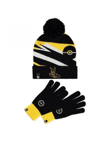 Set gorro y guantes Pikachu Pokemon