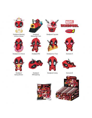Deadpool Colgantes PVC Series 4 Expositor (24)