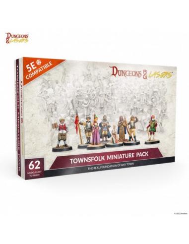 DUNGEON & LASERS: TOWNSFOLK MINIATURE PACK
